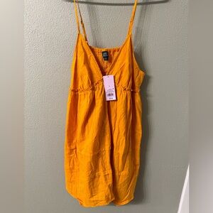 wild fable tank Orange Cotton mini Dress - L
